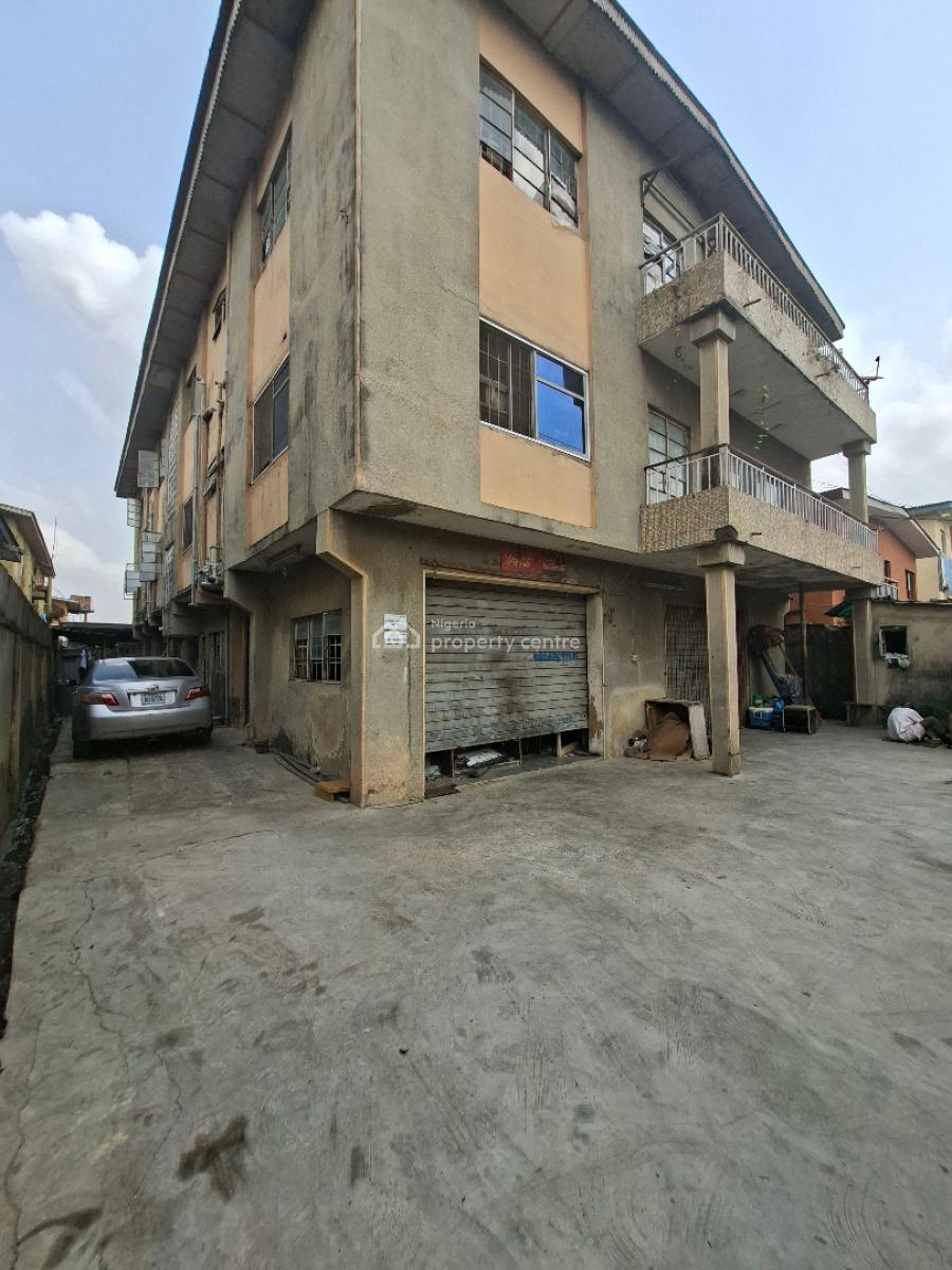 Commercial Block of Flats with Warehouse, Ladipo Market, Mushin, Lagos, Block of Flats for Sale