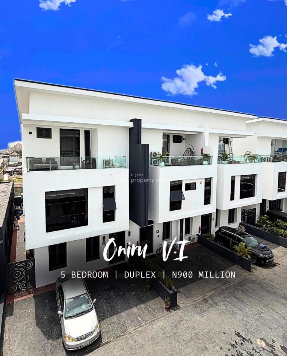 5-bedroom Semi  Detached Duplex, Oniru, Victoria Island (vi), Lagos, Semi-detached Duplex for Sale
