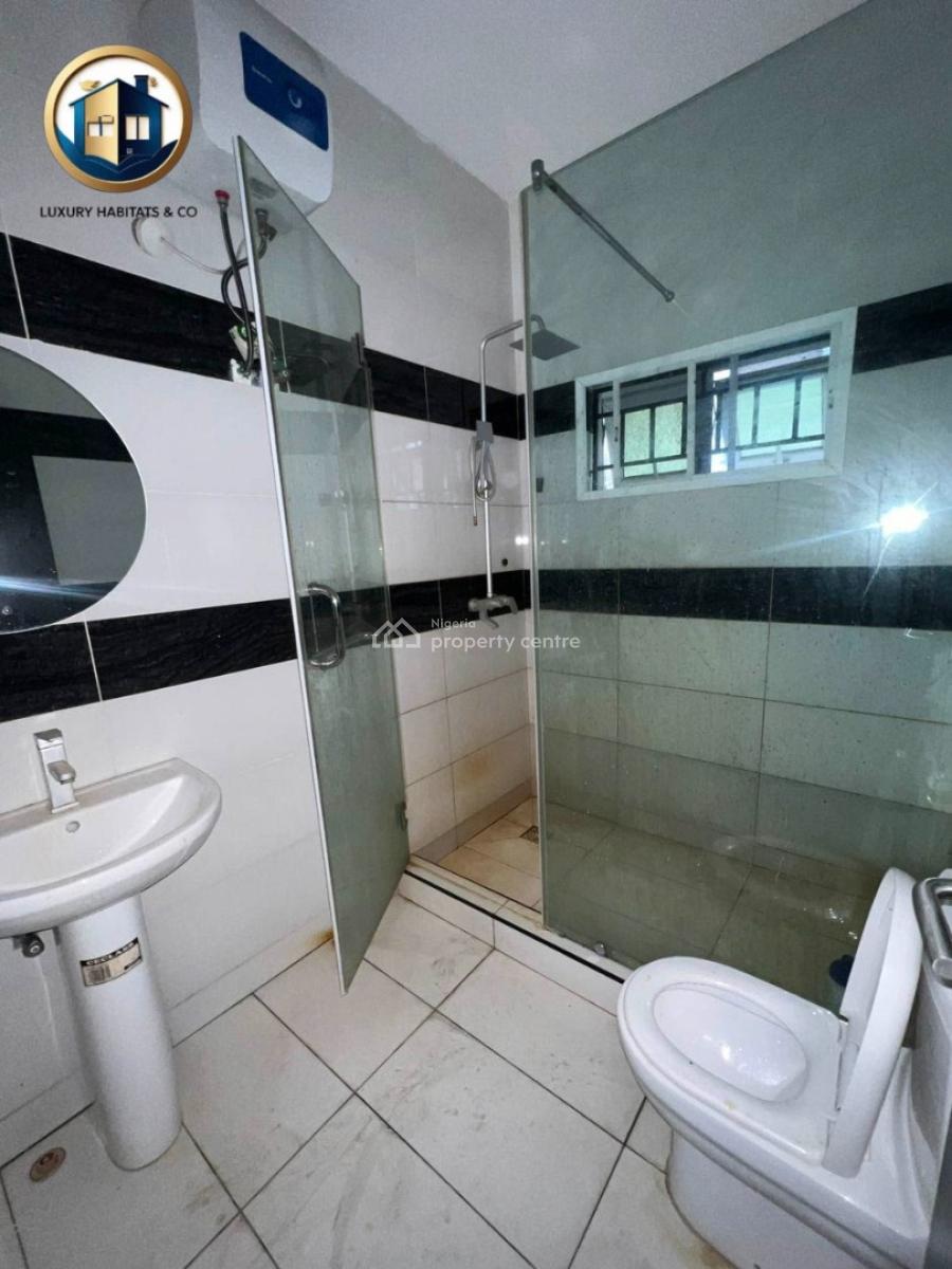 Large & Spacious 3 Bedroom Terrace Duplex, Off Nike Art Gallery, Ikate, Lekki, Lagos, Terraced Duplex for Rent