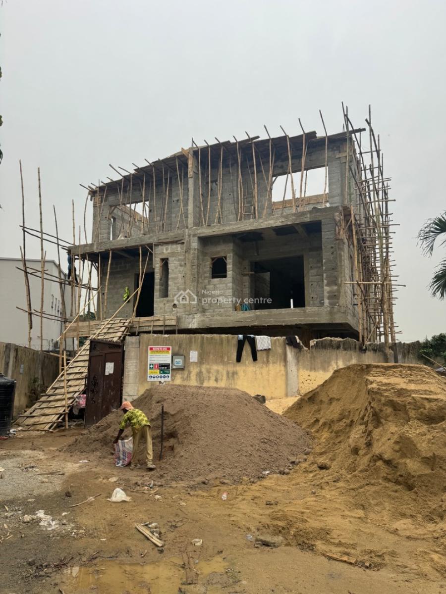 Newly Built 4 Bedroom Semi Detached Duplex Plus Bq, Spaciously Built Offplan Home with Bq in a Secured Estate, Omole Phase 1, Ikeja, Lagos, Semi-detached Duplex for Sale