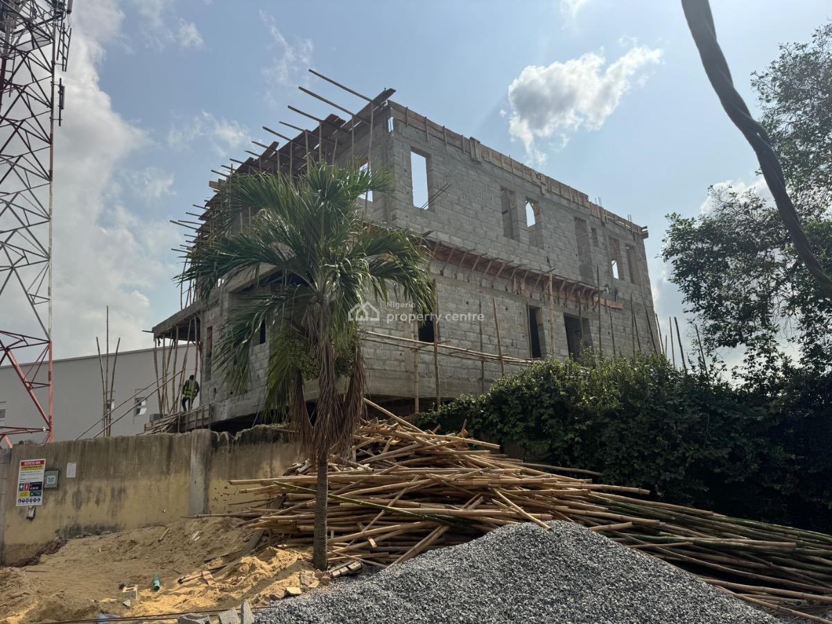 Newly Built 4 Bedroom Semi Detached Duplex Plus Bq, Spaciously Built Offplan Home with Bq in a Secured Estate, Omole Phase 1, Ikeja, Lagos, Semi-detached Duplex for Sale