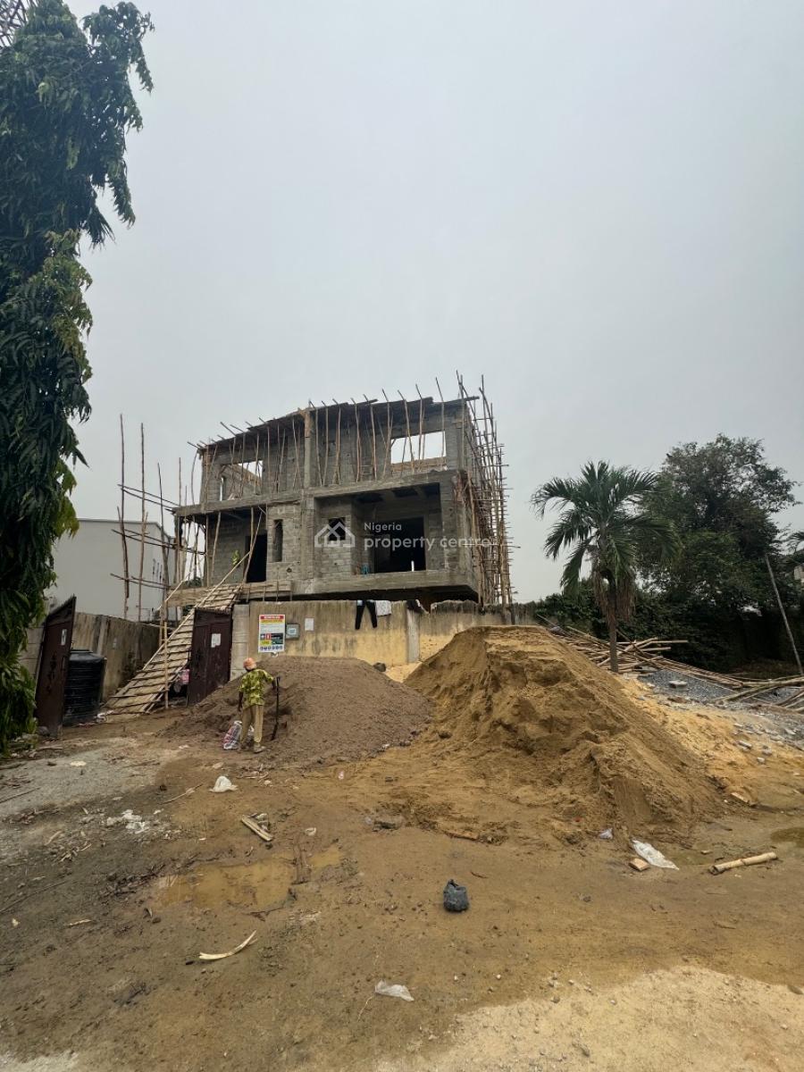Newly Built 4 Bedroom Semi Detached Duplex Plus Bq, Spaciously Built Offplan Home with Bq in a Secured Estate, Omole Phase 1, Ikeja, Lagos, Semi-detached Duplex for Sale