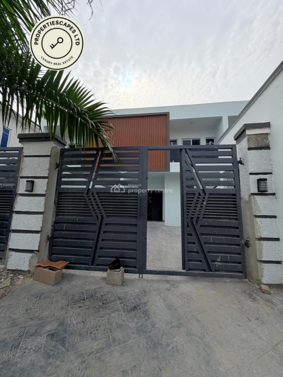 Luxury 4 Bedroom Self Compound Terraced Duplex with Bq, Ajah, Lagos, Terraced Duplex for Sale