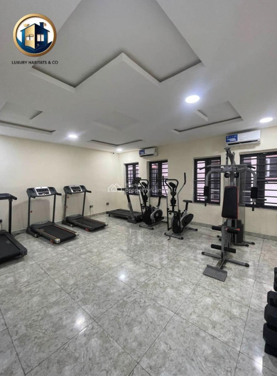 Serviced 3 Bedroom Flat with a Pool, Gym, Bq & 24 Hours Power, Conservation Road, Lekki, Lagos, Flat / Apartment for Rent