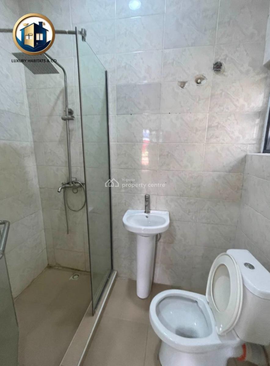 Serviced 3 Bedroom Flat with a Pool, Gym, Bq & 24 Hours Power, Conservation Road, Lekki, Lagos, Flat / Apartment for Rent