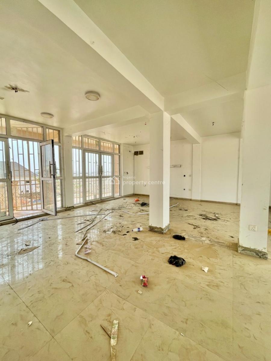 70sqms on The 2nd Floor with Two Toilets, Gilmore, Jahi, Abuja, Office Space for Rent