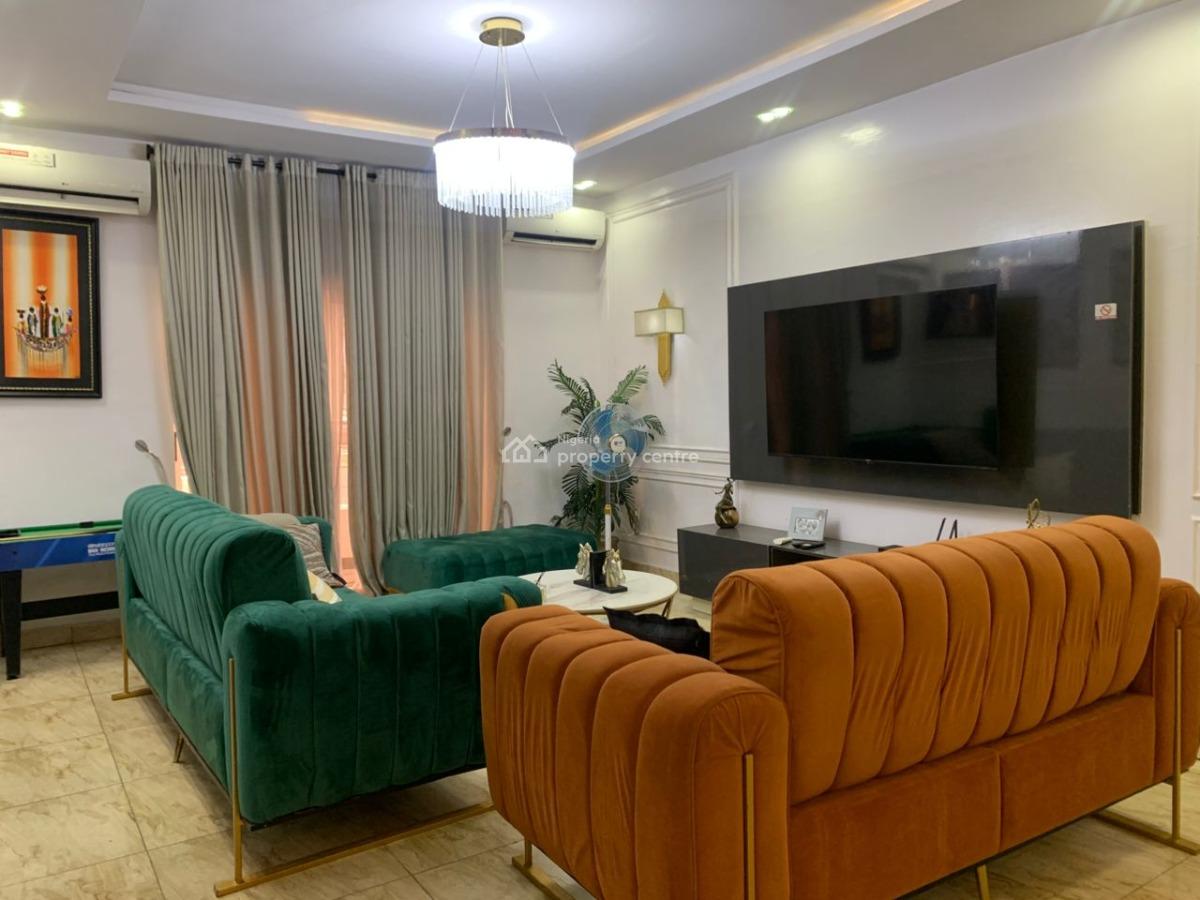 Luxury 2-bedroom Fully Furnished Apartment with Bq., Lekki Phase 1, Lekki, Lagos, Flat / Apartment for Rent