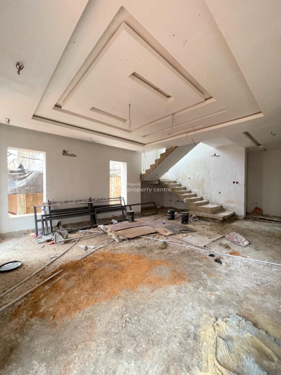 Contemporary 4  Bedrooms Detached -duplex House with Bq, Gra Phase 1, Magodo, Lagos, Detached Duplex for Sale