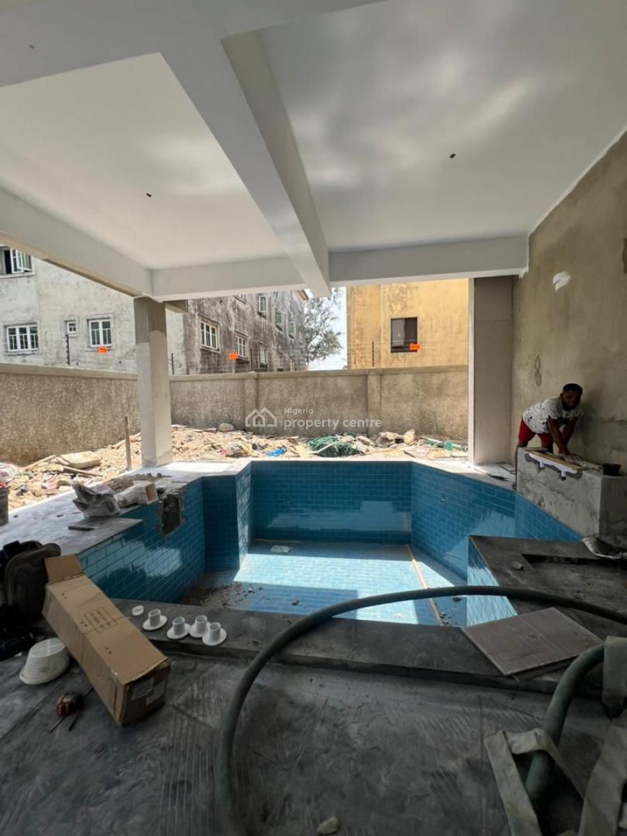 Newly Built 2 Bedroom Apartment, New Road/alpha Beach Road/ Eti-osa Lga, Lekki, Lagos, Flat / Apartment for Rent