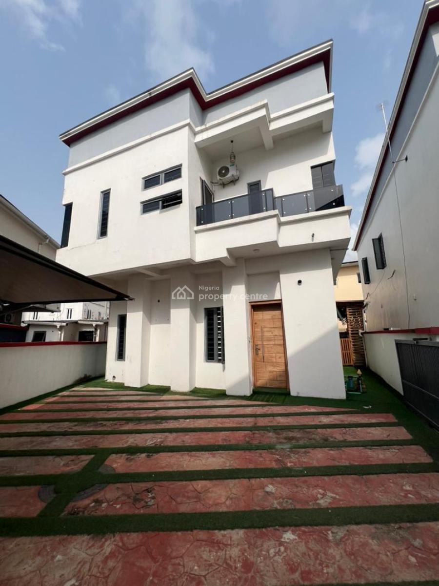 Glamorous 5 Bedroom Fully Detached Duplex with Bq in a Secure Estate, Orchid, Lekki, Lagos, Detached Duplex for Sale