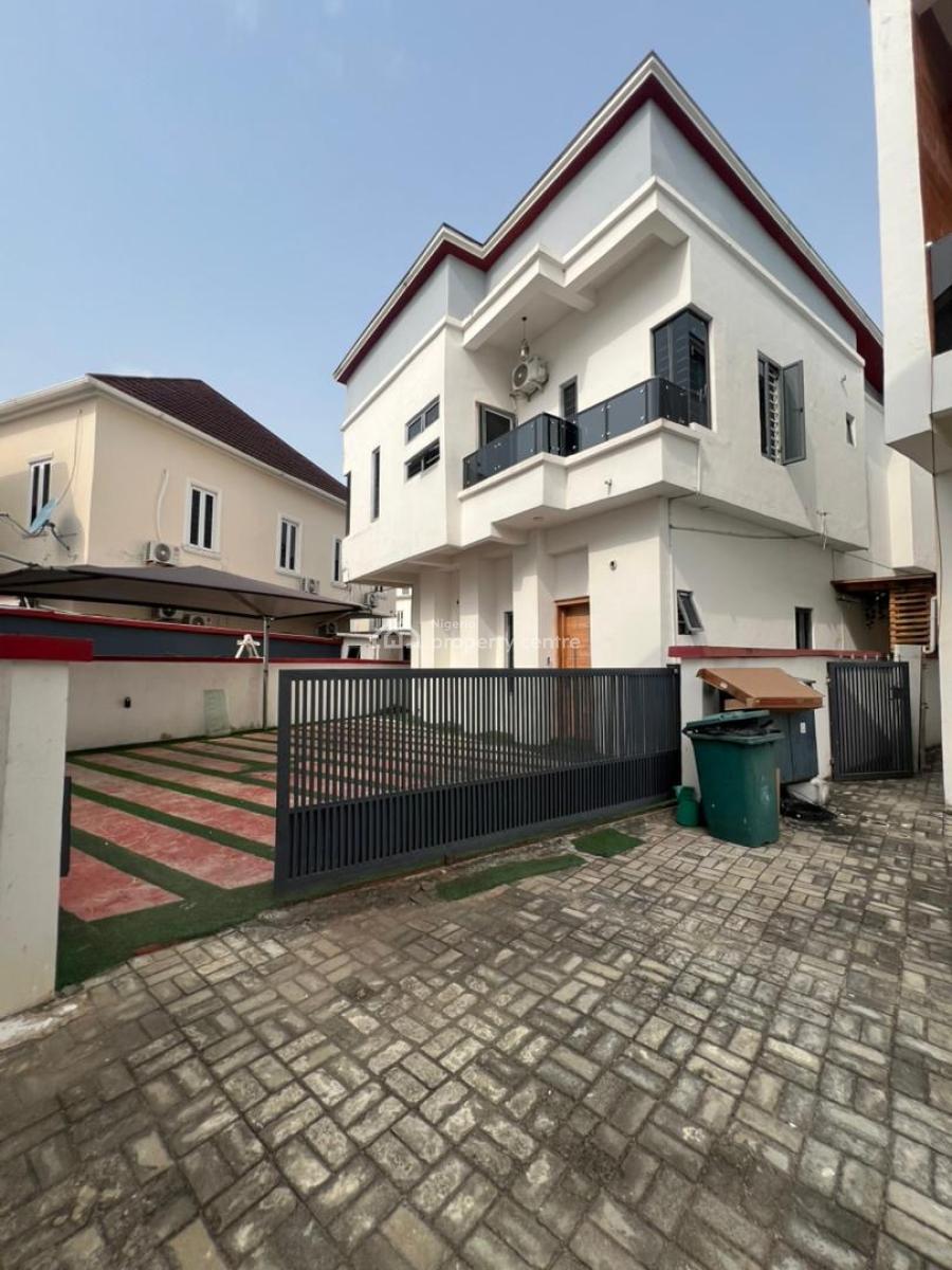 Glamorous 5 Bedroom Fully Detached Duplex with Bq in a Secure Estate, Orchid, Lekki, Lagos, Detached Duplex for Sale