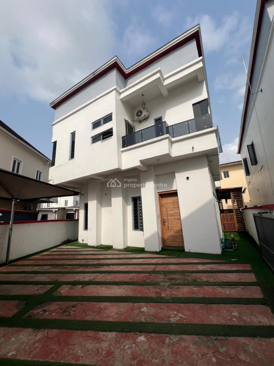 Glamorous 5 Bedroom Fully Detached Duplex with Bq in a Secure Estate, Orchid, Lekki, Lagos, Detached Duplex for Sale