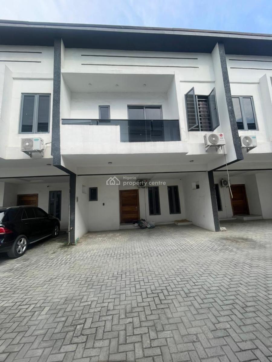 Furnished Service 4 Bedroom Terrace Duplex, Ikota, Lekki, Lagos, Terraced Duplex for Rent