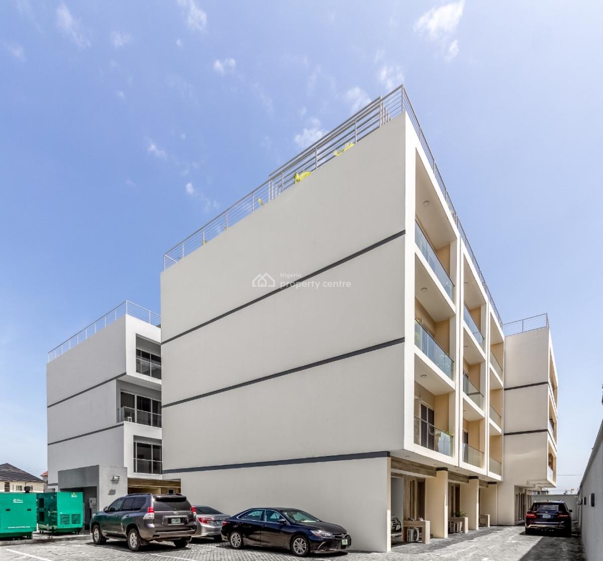 Spacious 3 Bedroom Maisonette with Bq I, Lekki Right, Lekki Phase 1, Lekki, Lagos, Flat / Apartment for Rent