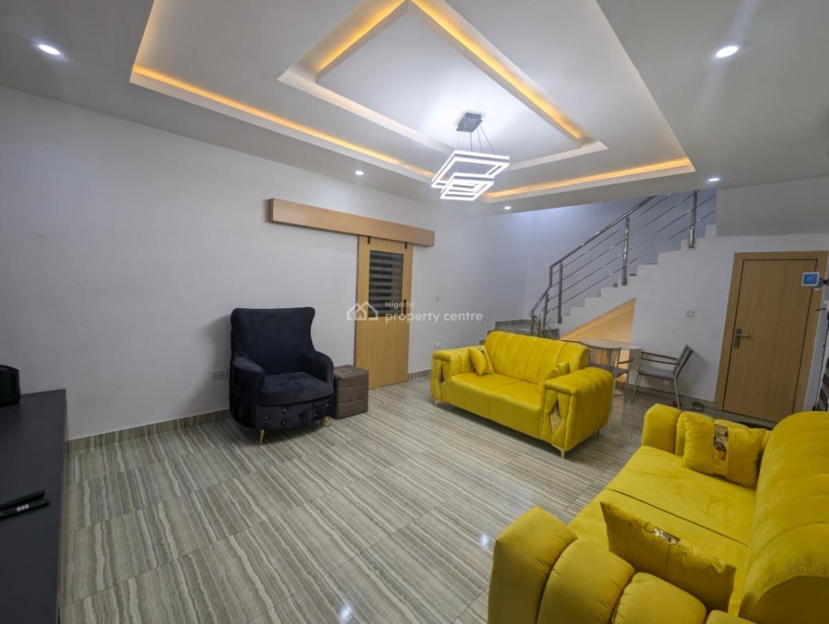 Fully Furnished 4-bedroom with a Bq in a Secure Estate, Regina Olaide Drive, Ojodu, Lagos, Semi-detached Duplex for Sale