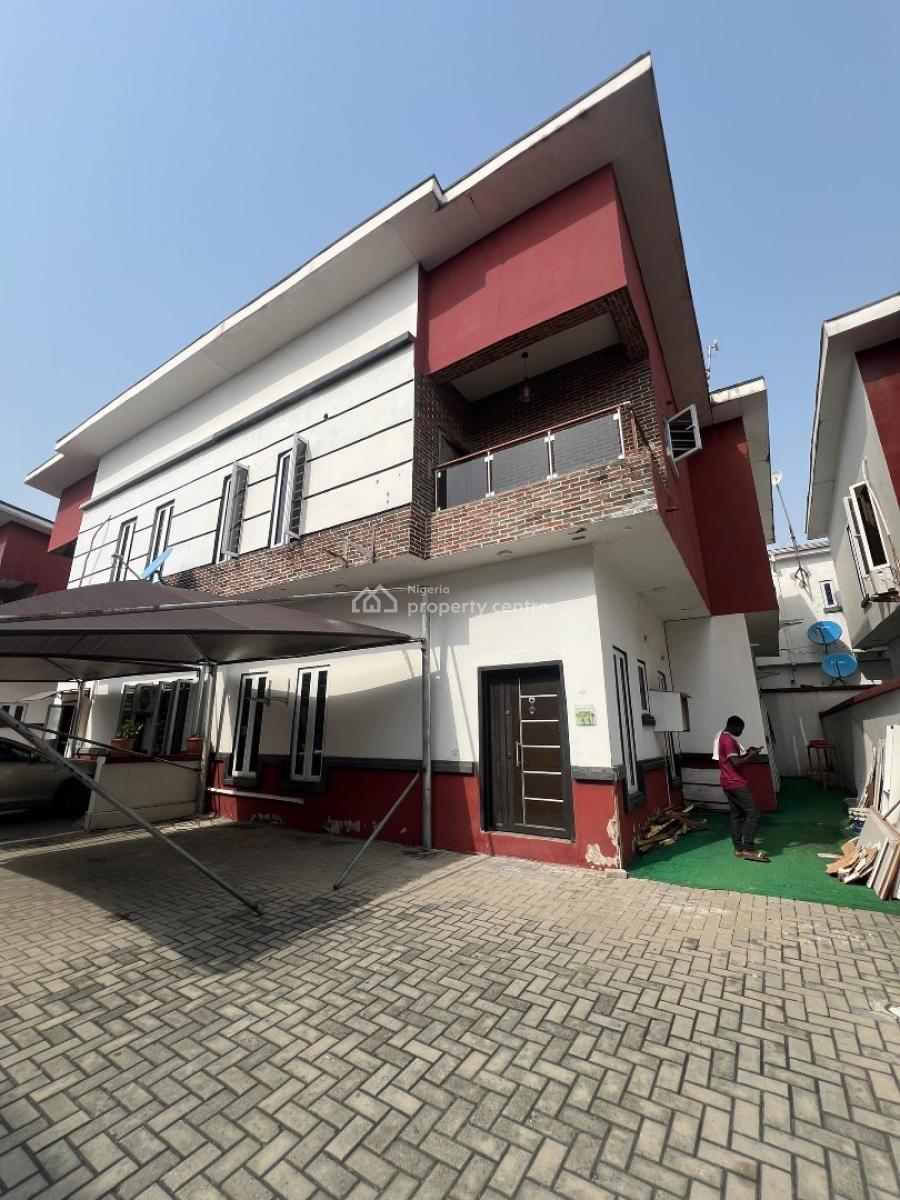 Exquisite 4 Bedroom Semi Detached Duplex with Bq in a Secure Estate, Orchid, Lekki, Lagos, Semi-detached Duplex for Sale