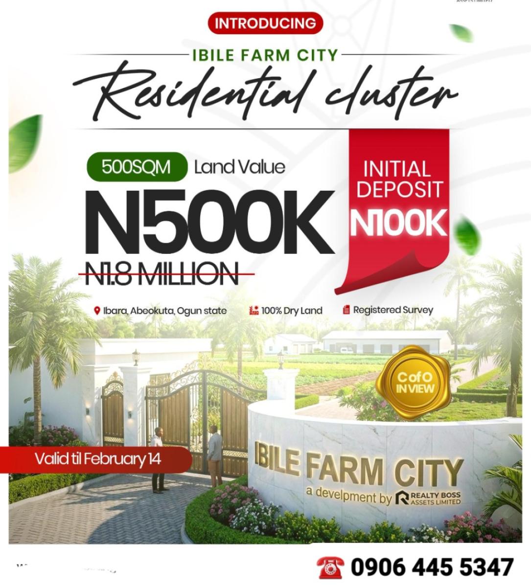 Plots and Acres of Residential Land, Ilewo-orile, Abeokuta North, Ogun, Residential Land for Sale