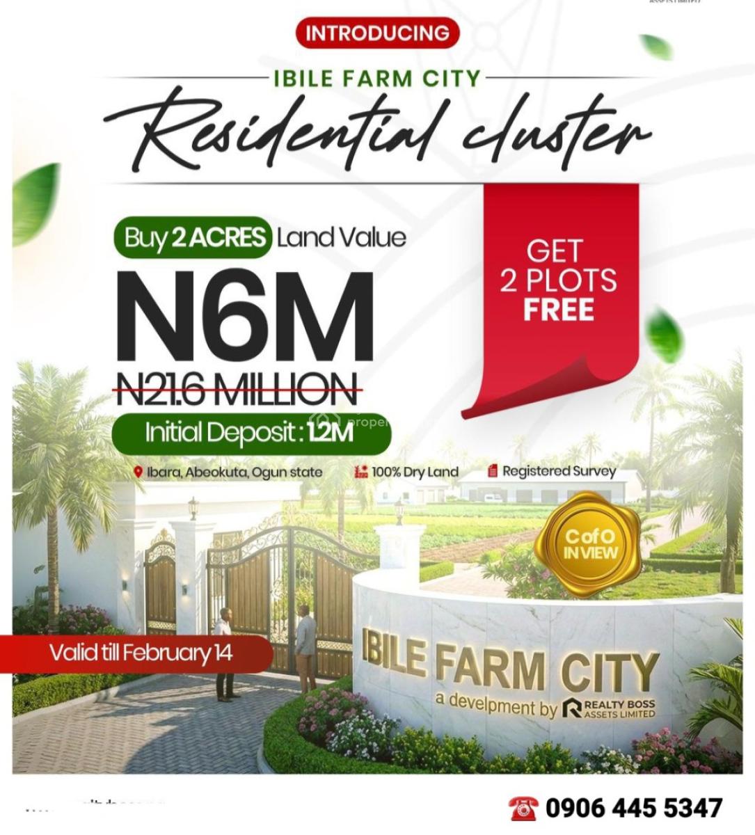 Plots and Acres of Residential Land, Ilewo-orile, Abeokuta North, Ogun, Residential Land for Sale