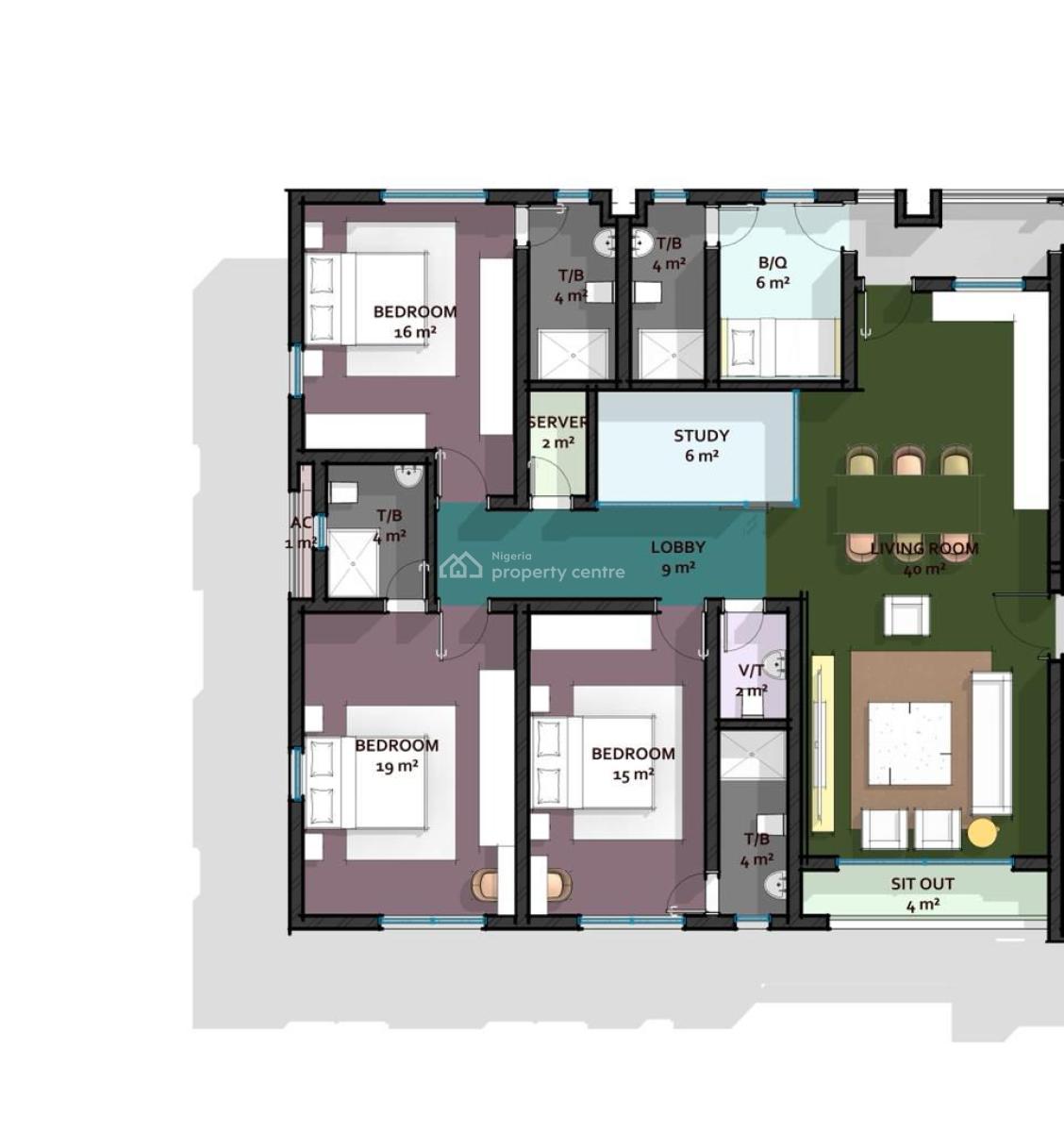 Luxury 3-bedroom Apartments with Bq, Freedom Way, Lekki Phase 1 Lekki, Freedom Way, Lekki Phase 1, Lekki, Lagos, Block of Flats for Sale