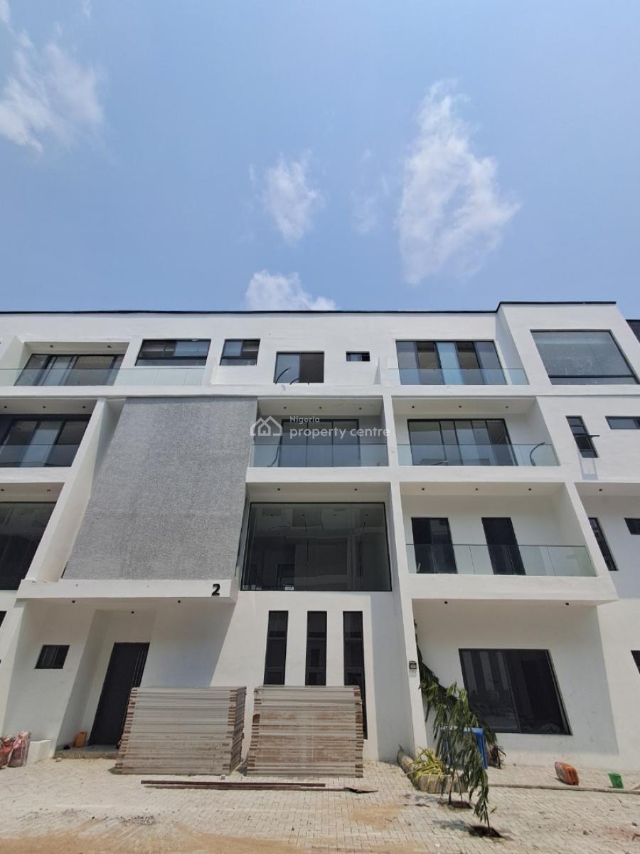 Exclusive 4 Bedroom Terrace with Bq, Ikate, Lekki, Lagos, Terraced Duplex for Sale