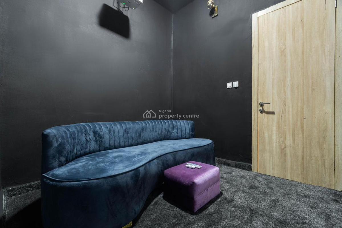 3 Bedroom Furnished As a 2 Bedroom with a Room Cinema, Ikota, Lekki, Lagos, House for Rent