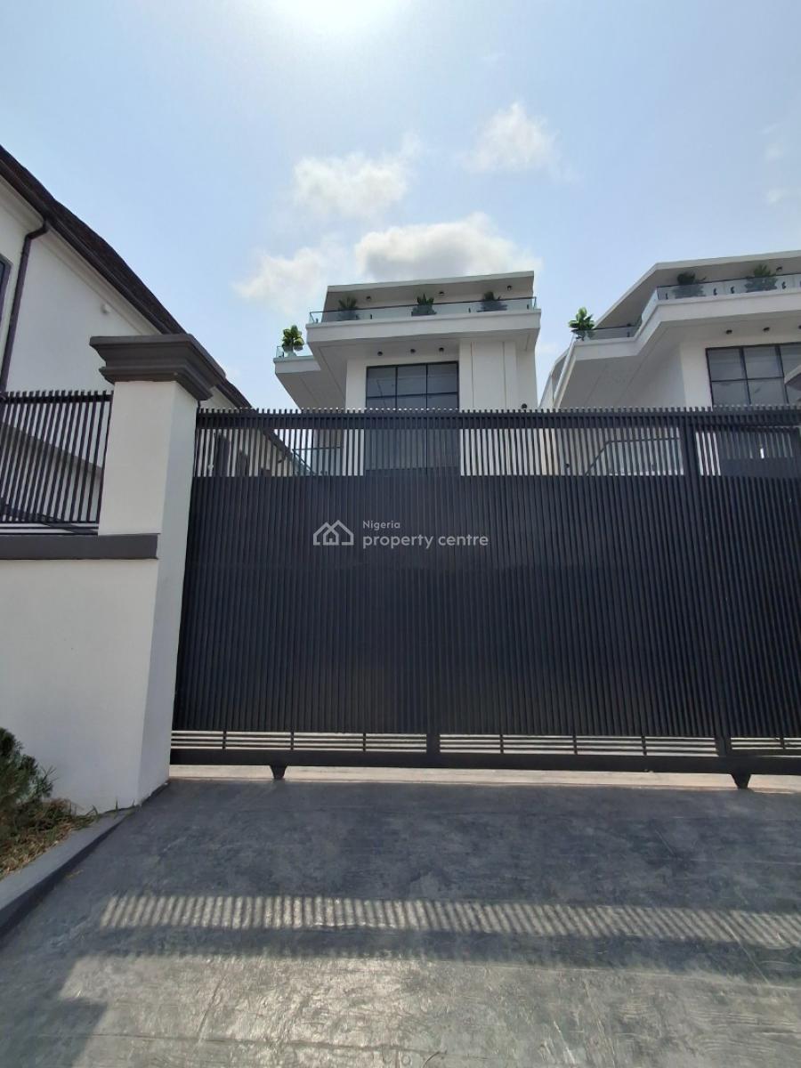 Newly Built 5bedroom Fully Detached Duplex with Bq, in a Well Secured Estate, Ikota, Lekki, Lagos, Semi-detached Duplex for Sale
