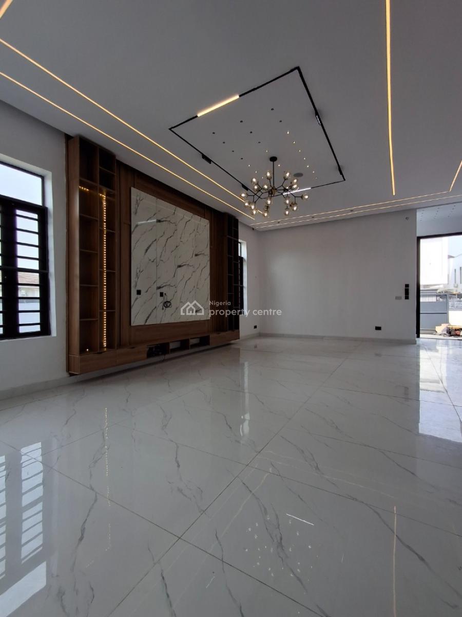 Newly Built 5bedroom Fully Detached Duplex with Bq, in a Well Secured Estate, Ikota, Lekki, Lagos, Semi-detached Duplex for Sale