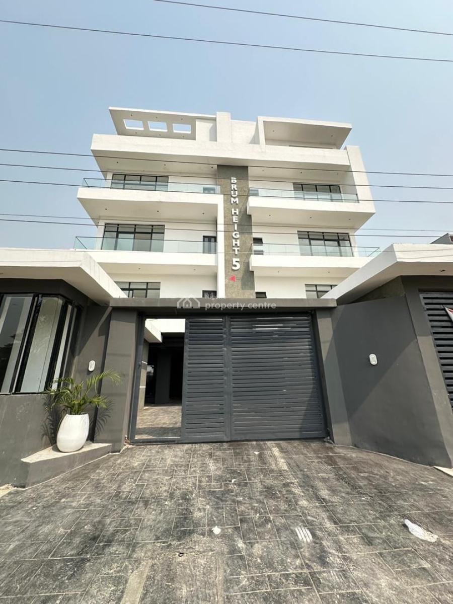 Beautiful 2 Bedroom Penthouse with Bq in a Secure Estate, Ikate, Lekki, Lagos, Flat / Apartment for Sale
