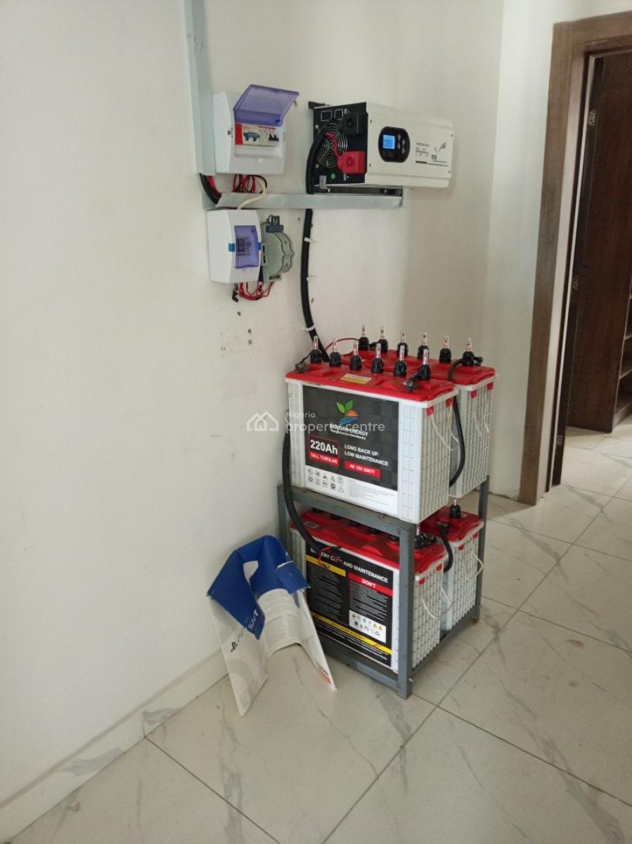 Beautiful 2bedroom Flat Up with Inverter, Gated and Interlocked Street, Ologolo, Lekki, Lagos, Flat / Apartment for Rent