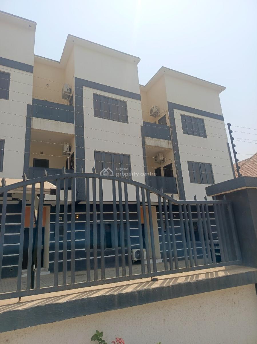 Clean 4 Bedroom Terrace Duplex with a Bq, Guzape District, Abuja, House for Rent