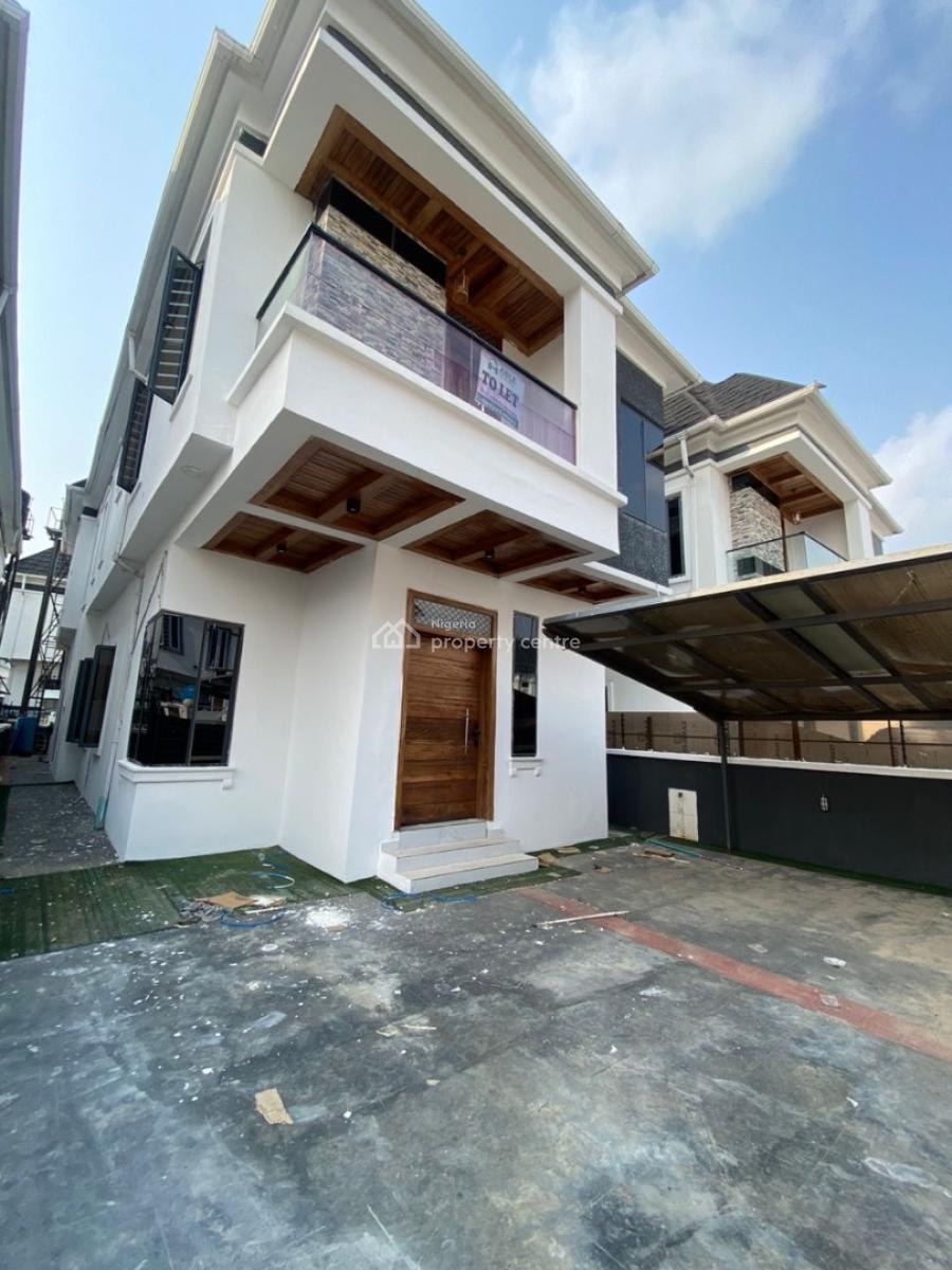 Newly Renovated 4 Bedrooms Fully Detached Duplex with Bq, Ikota Lekki, Ikota, Lekki, Lagos, Detached Duplex for Rent