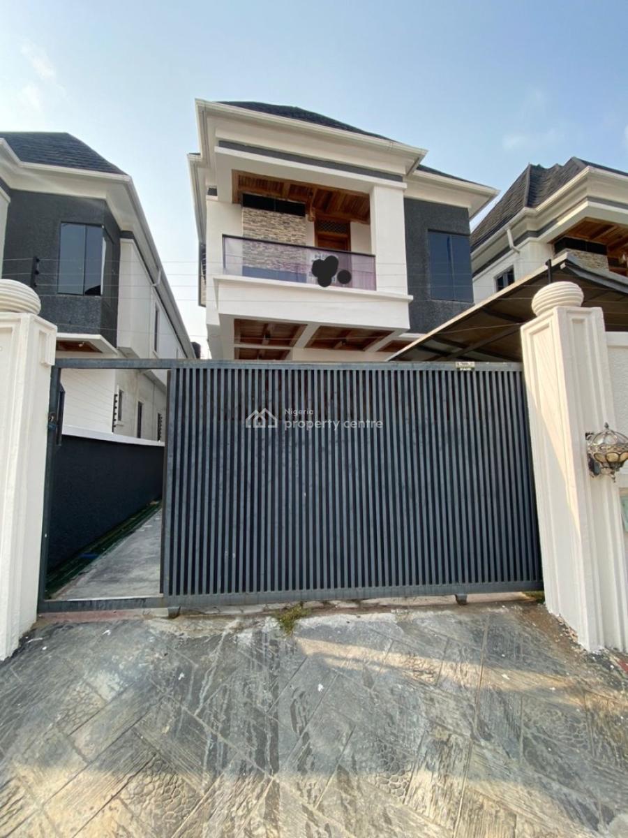 Newly Renovated 4 Bedrooms Fully Detached Duplex with Bq, Ikota Lekki, Ikota, Lekki, Lagos, Detached Duplex for Rent
