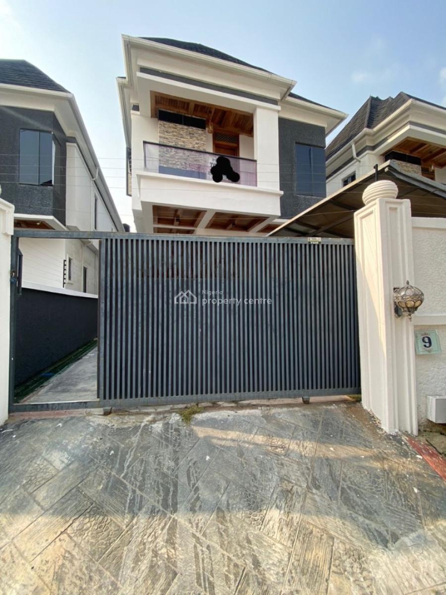 Newly Renovated 4 Bedrooms Fully Detached Duplex with Bq, Ikota Lekki, Ikota, Lekki, Lagos, Detached Duplex for Rent