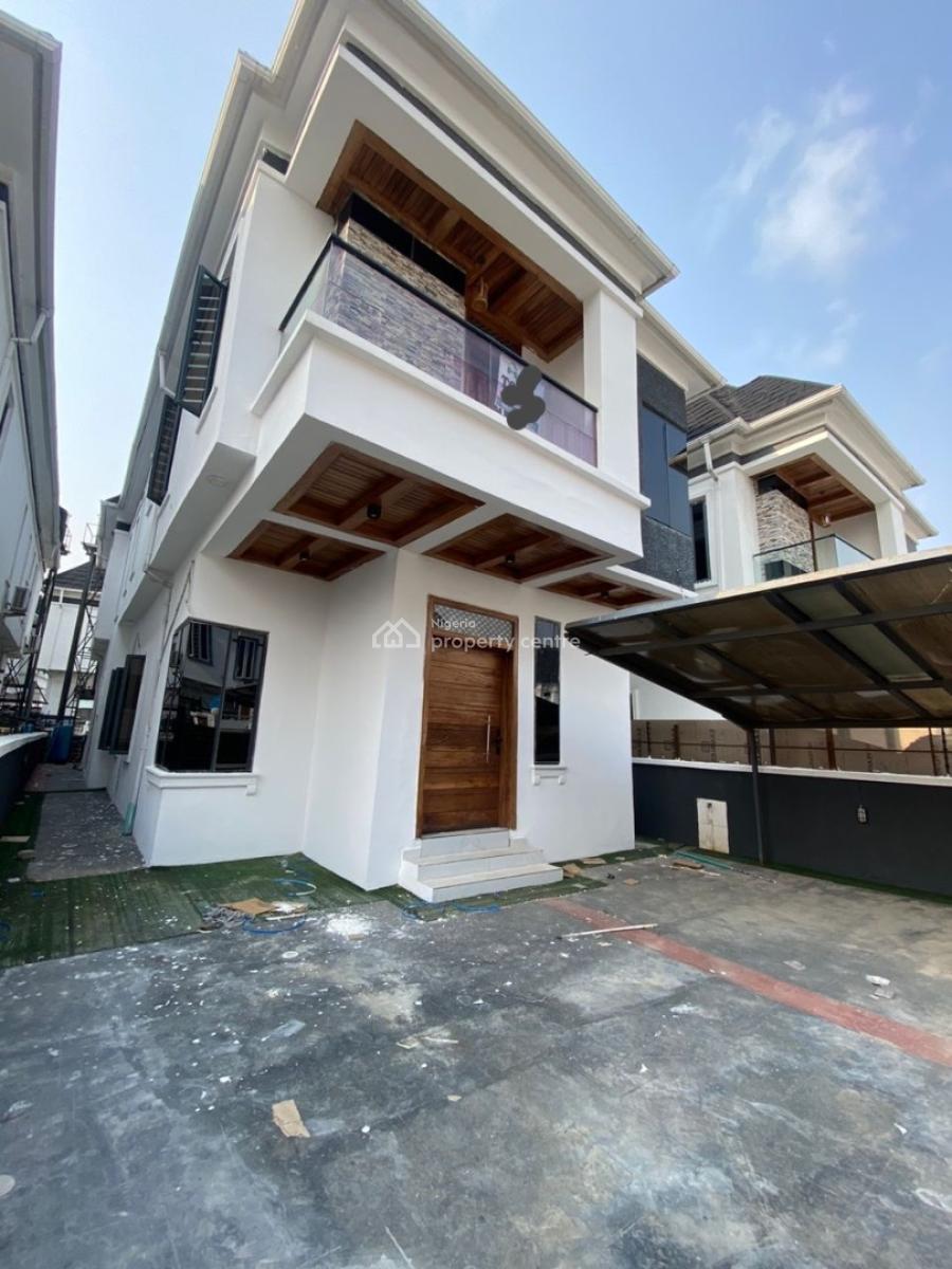 Newly Renovated 4 Bedrooms Fully Detached Duplex with Bq, Ikota Lekki, Ikota, Lekki, Lagos, Detached Duplex for Rent