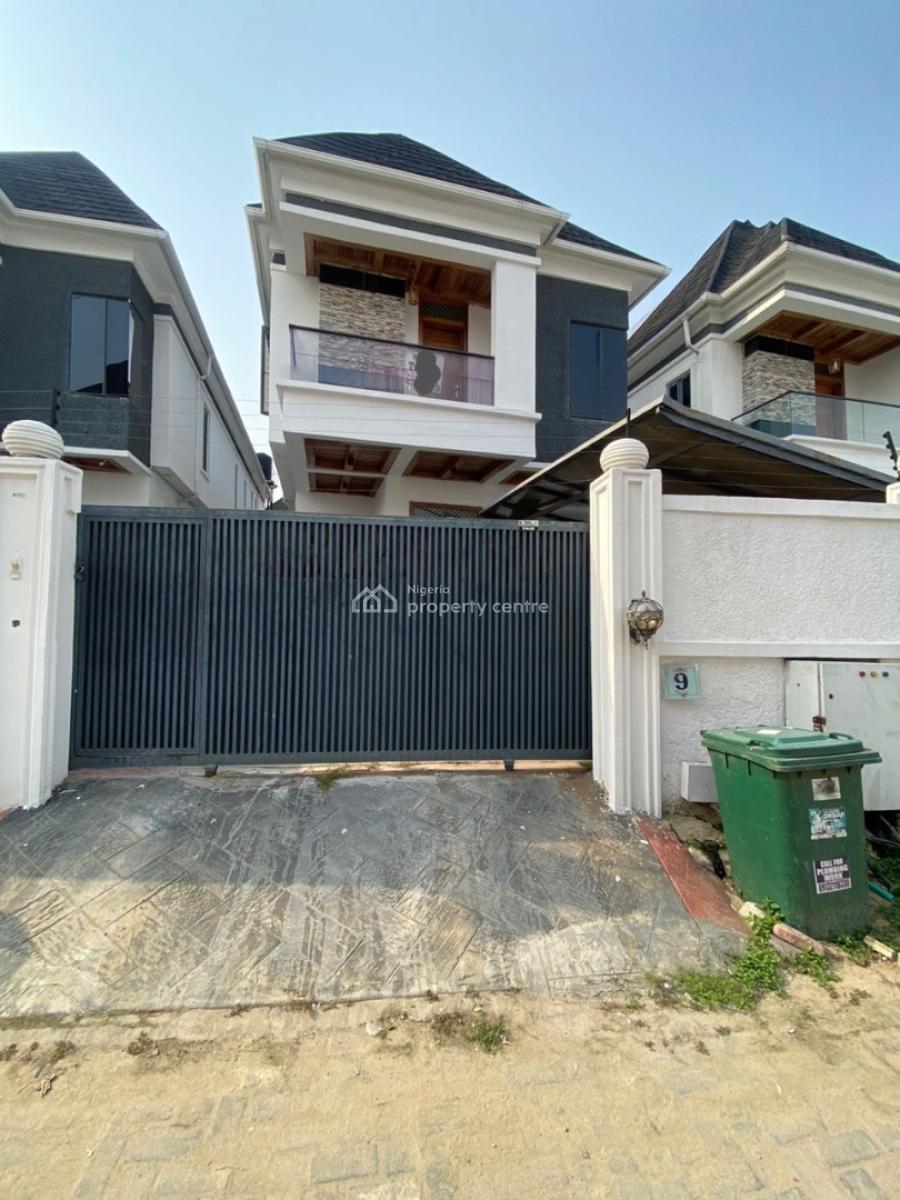 Newly Renovated 4 Bedrooms Fully Detached Duplex with Bq, Ikota Lekki, Ikota, Lekki, Lagos, Detached Duplex for Rent