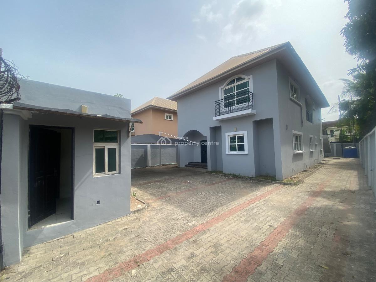 4 Bedroom Detached House with 2 Room Domestic Staff Quarters, Adewole Kuku Street, Lekki Phase 1, Lekki, Lagos, Detached Duplex for Rent