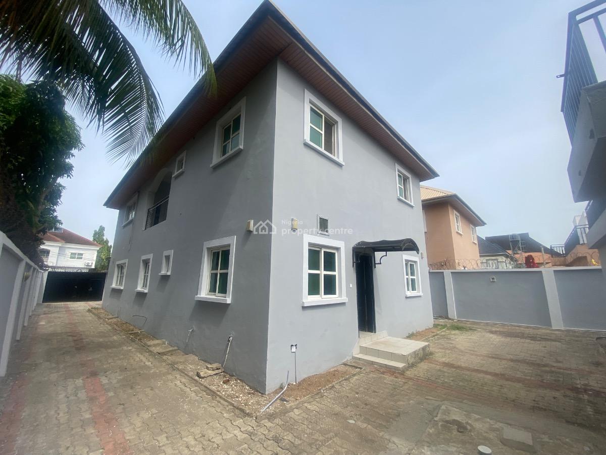 4 Bedroom Detached House with 2 Room Domestic Staff Quarters, Adewole Kuku Street, Lekki Phase 1, Lekki, Lagos, Detached Duplex for Rent