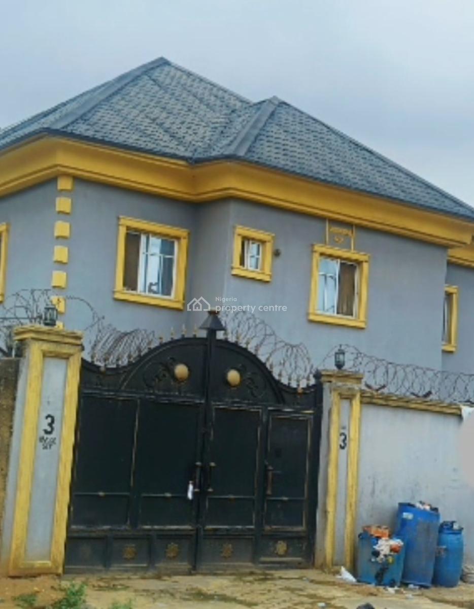 Modern 4-units of  Standard 3-bedroom Flats, Mini Estate , New Oko Oba, Abule Egba, Agege, Lagos, Block of Flats for Sale