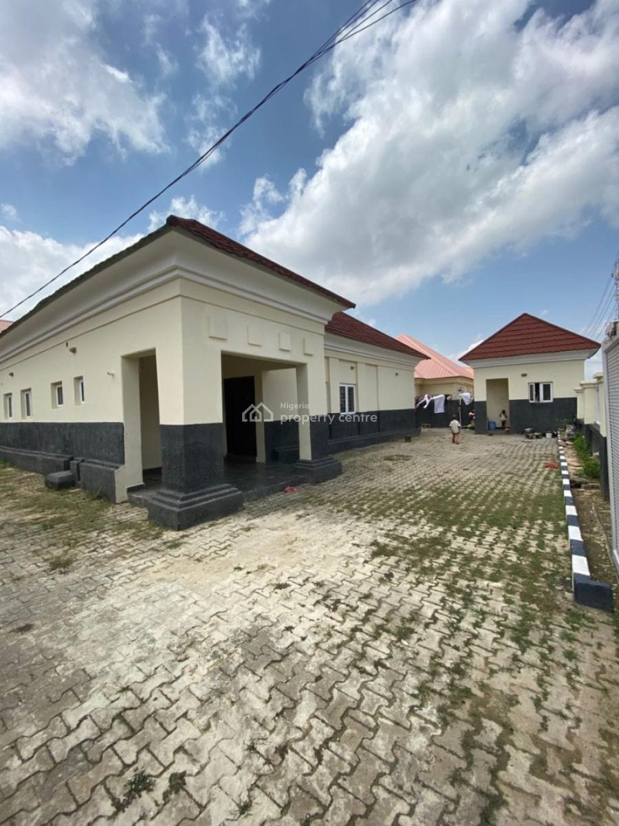 Three Bedrooms Fully Detached Bungalow with Gate House, Inside an Estate at Lokogoma, Lokogoma District, Abuja, Detached Bungalow for Sale