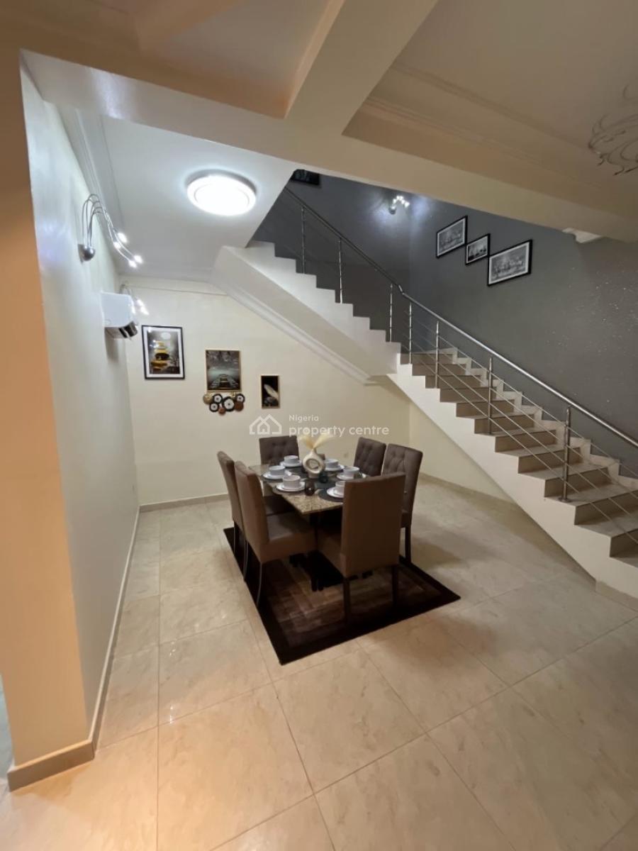 Fancy Furnished Semi-detached 4bedroom Duplex + Bq in a Secure Estate, Ikate, Lekki, Lagos, House for Rent