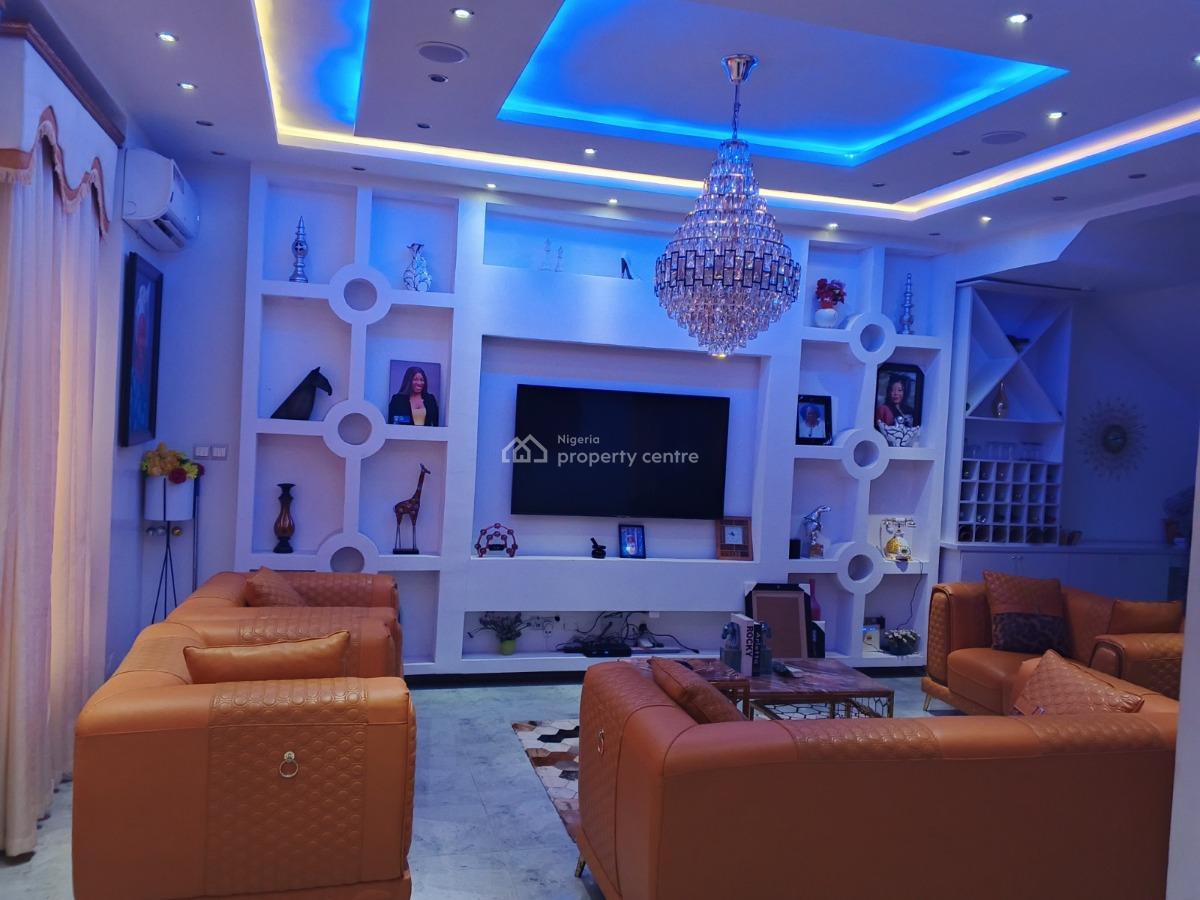 Serviced and Furnished 4 Bedroom Duplex with Bq, Victoria Bay Estate Osapa London, Lekki, Lagos, Semi-detached Duplex for Rent