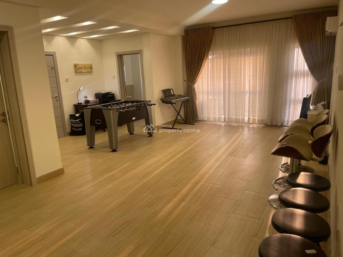 Newly Built Fully Serviced Luxury 4-bedroom Flat with a Separate B/q, Canalily Place, Meadow Hall Road, Ikate, Lekki, Lagos, Flat / Apartment for Rent