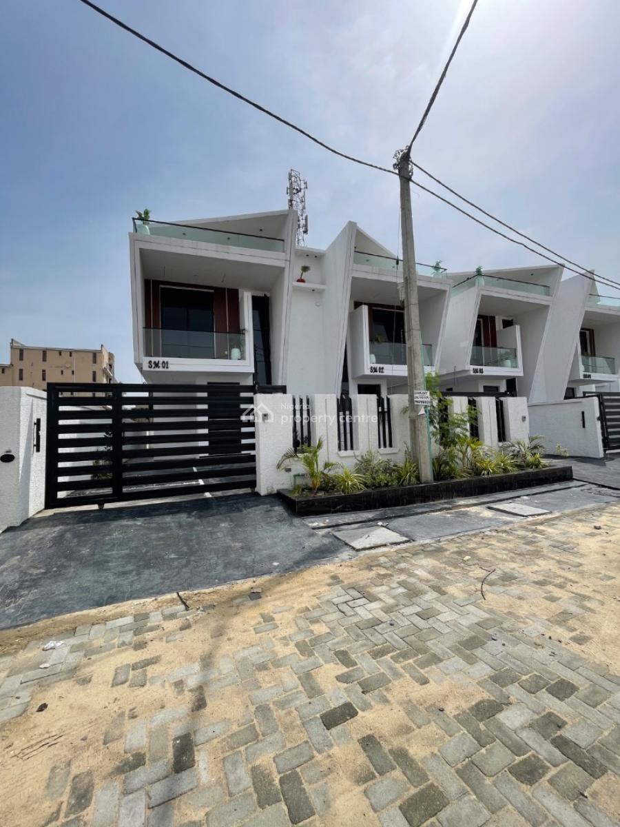Wonderfully Crafted 4 Bedroom Semi-detached Duplex + Bq, Ikate, Lekki, Lagos, Semi-detached Duplex for Sale