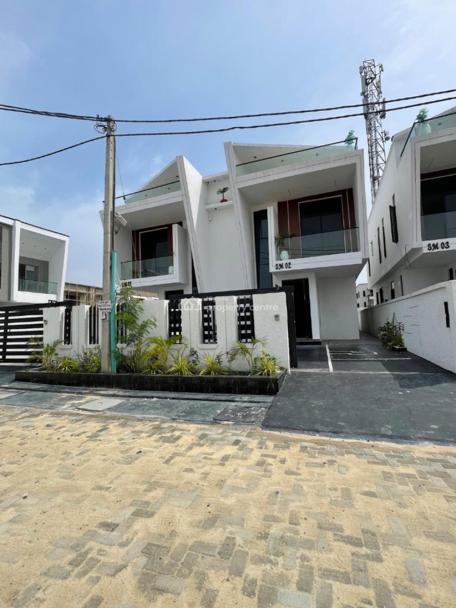 Wonderfully Crafted 4 Bedroom Semi-detached Duplex + Bq, Ikate, Lekki, Lagos, Semi-detached Duplex for Sale