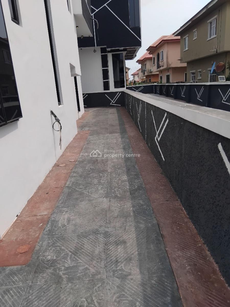 Paradise Newly Built All En-suite 4-bedroom with Bq and Inverter, Crown Estate, Sangotedo, Ajah, Lagos, Detached Duplex for Sale