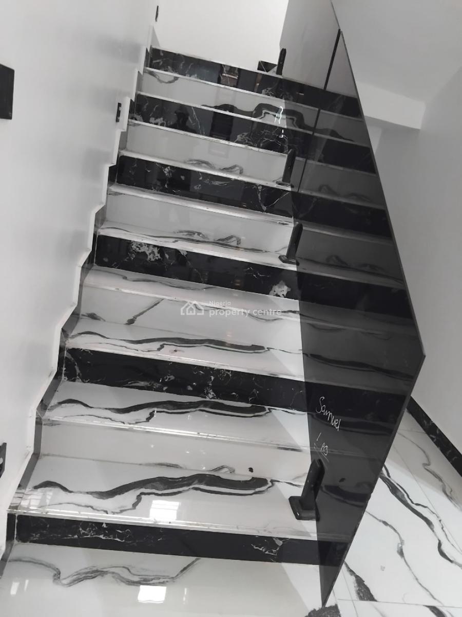 Paradise Newly Built All En-suite 4-bedroom with Bq and Inverter, Crown Estate, Sangotedo, Ajah, Lagos, Detached Duplex for Sale