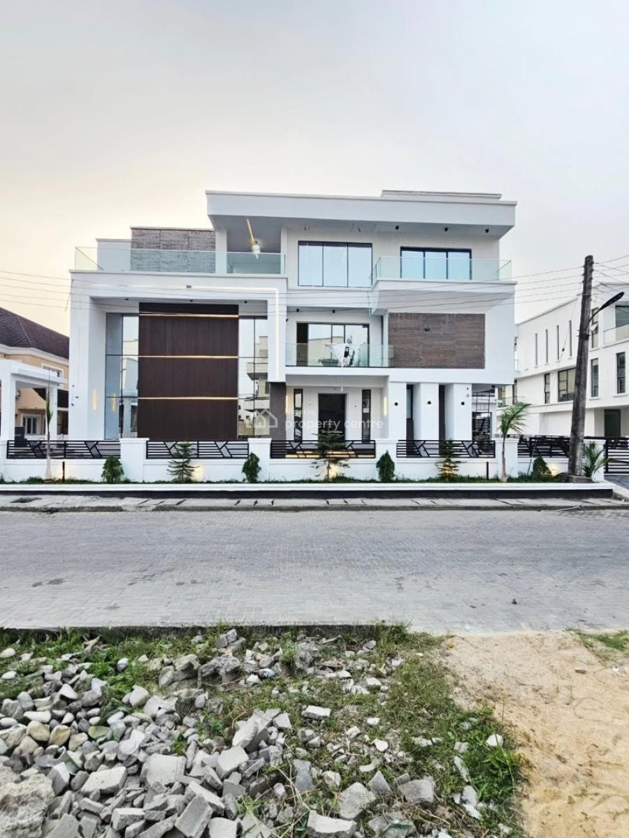 6 Bedroom Duplex with Pent Floor, Swimming Pool, Cinema & Bq, Osapa London, Osapa, Lekki, Lagos, Detached Duplex for Sale