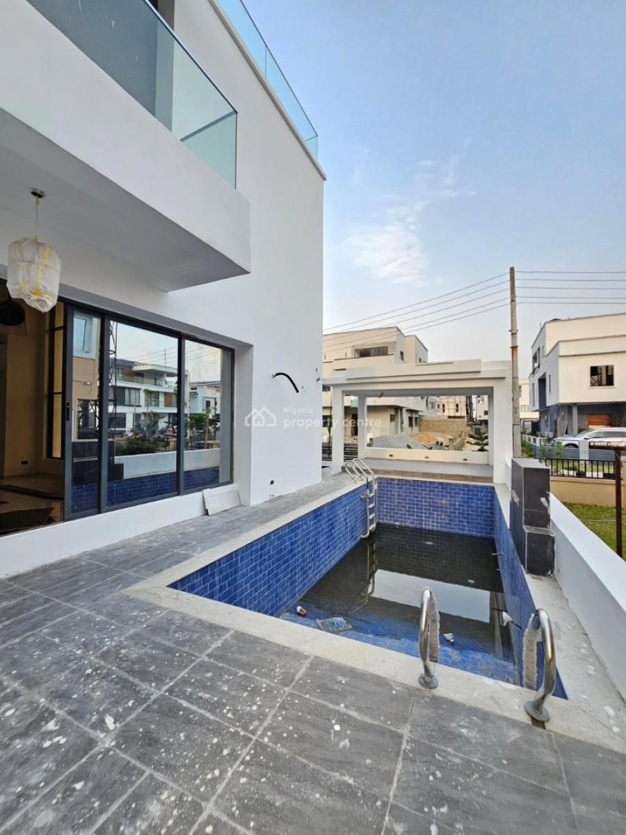 6 Bedroom Duplex with Pent Floor, Swimming Pool, Cinema & Bq, Osapa London, Osapa, Lekki, Lagos, Detached Duplex for Sale