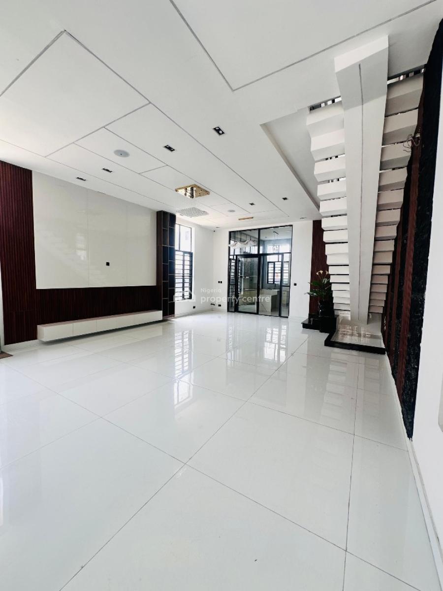 Luxurious 5 Bedroom Fully Detached Duplex Self Compound, Chevron Second Toll Gate, Lekki, Lagos, Detached Duplex for Sale