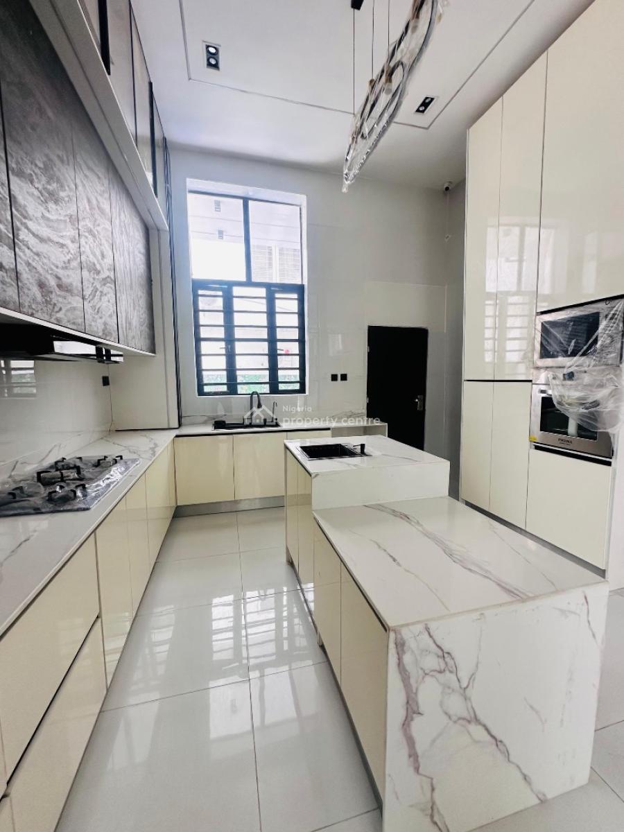 Luxurious 5 Bedroom Fully Detached Duplex Self Compound, Chevron Second Toll Gate, Lekki, Lagos, Detached Duplex for Sale